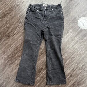 Madewell Jeans - Curvy Kick Out Crop